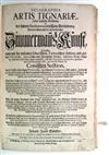 SCHÜBLER, JOHANN JACOB. Sciagraphia artis tignariæ; oder, Nützliche Eröffnung zu der . . . Holtz-Verbindung. 1736. Lacks last 3 plates.